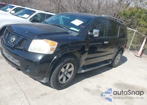 2012 Nissan Armada Sv from USA, damaged, VIN 5N1BA0ND3CN617171